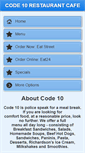 Mobile Screenshot of code10boston.com